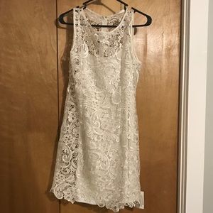 Red Dress Boutique - Ivory Lace Dress